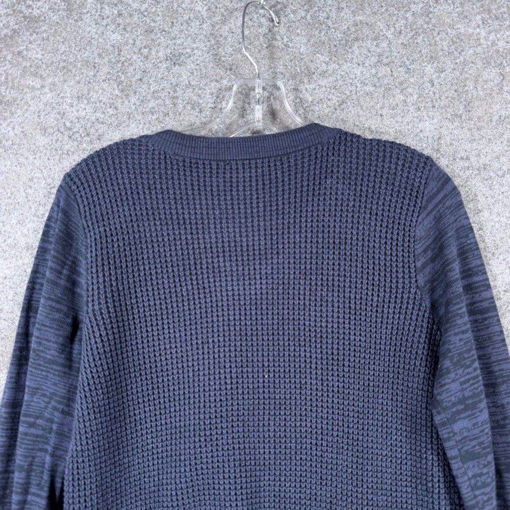 INC International Concepts Womens S Navy Wrap Front Sweater Buckle Ring - Picture 6 of 8